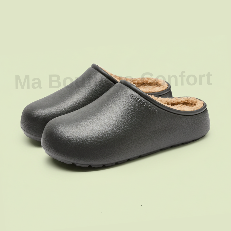 Pantoufles Femme Imperméables Doublées Polaire – Confort & Chaleur