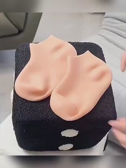 Vidéo démo chaussettes pour soin d'hydratation