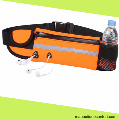 Sac Banane Fitness Multi-poches - Unisexe