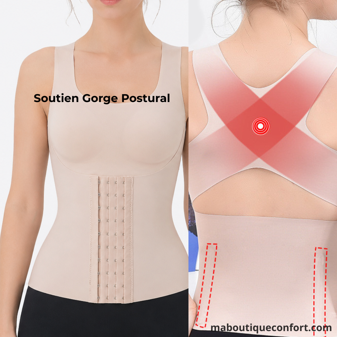 Femme portantsoutien gorge postural