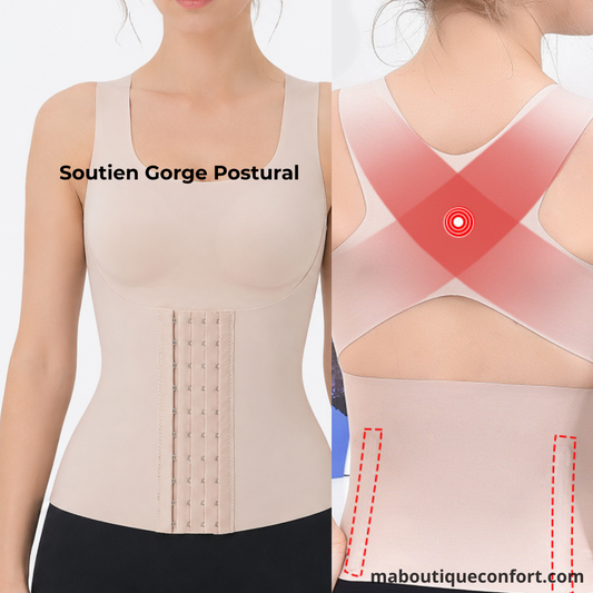 Femme portantsoutien gorge postural