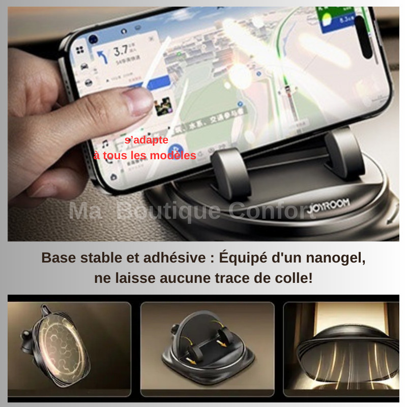 Support téléphone pour la navigation 