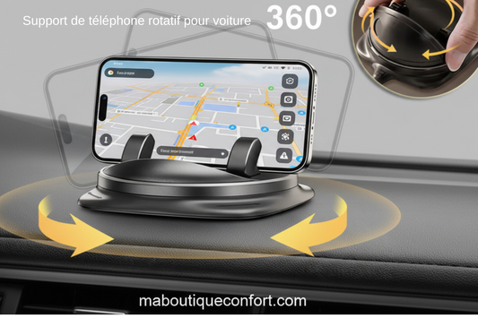 Support de téléphone de voiture idéal pour la navigation 