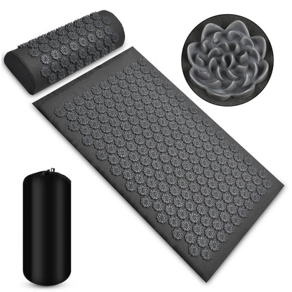 Un tapis de yoga en fleurs de lotus