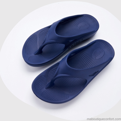 Tongs Décontractées à Plateforme Unisexe - Confortables et Stylées
