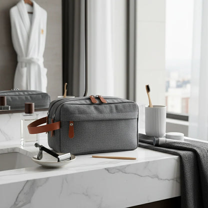 Trousse de toilette homme – Rangement voyage cosmétiques