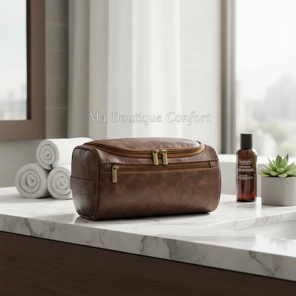 Trousse de toilette pour Homme - Spacieuse & Elégante