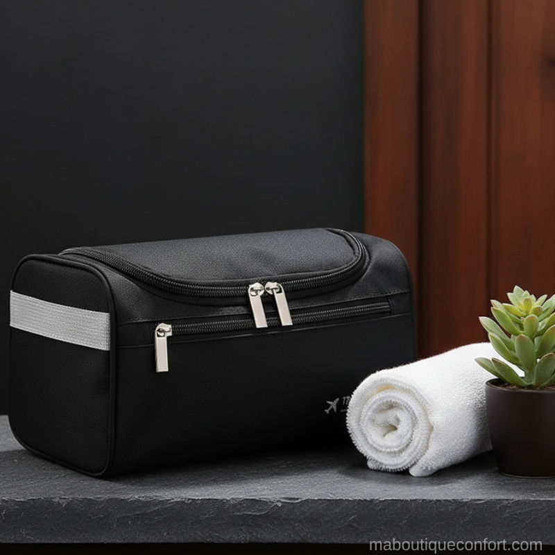 Trousse de toilette Homme - Spacieuse & Elégante