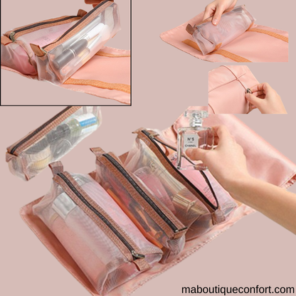 4 trousses de toilette maquillage pour femme