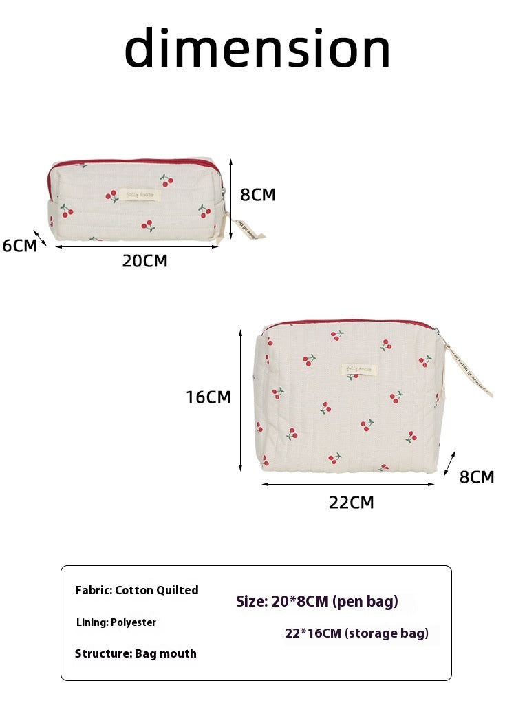 Dimensions des trousses de toilette 